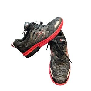 Gravity Defyer Shoes Mens 10‎ Black/Red G-Defy Galaxy II Running Run TB9005MBR